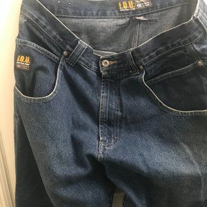 I. O. U. Industrial denim Men's jeans W34/inseam32